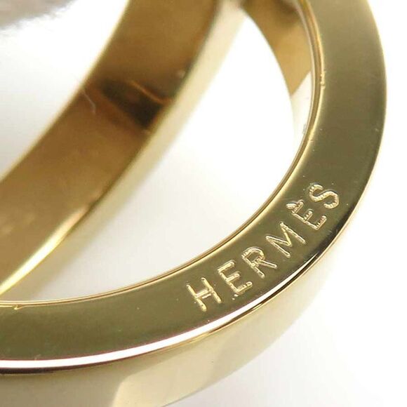 HERMES Scarf Ring BIJOUTERIE FANTAISIE - Picture 8 of 10